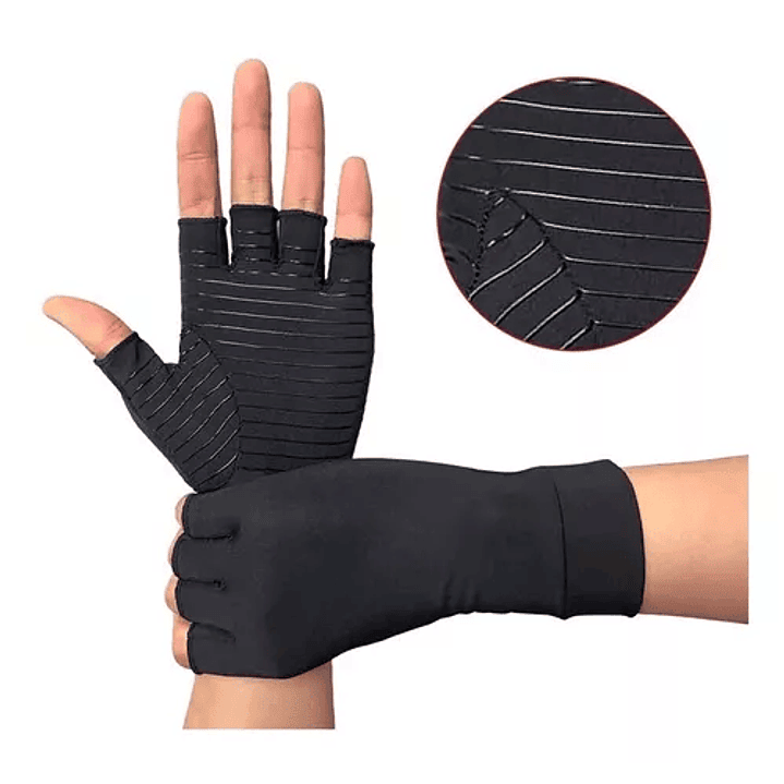 Guantes de Compresión con Fibra de Cobre - STRATTO M.D. 2