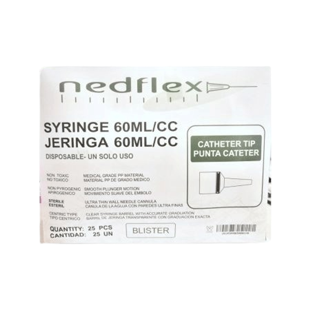 Jeringa 60ml Alimentación - Nedflex 2