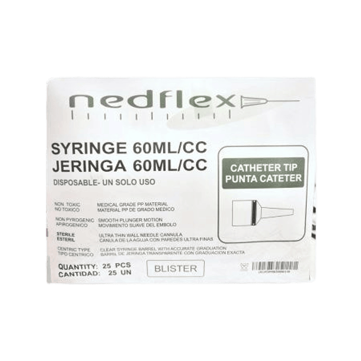 Jeringa 60ml Alimentación - Nedflex 2
