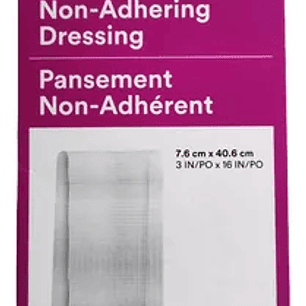 Apósito No Adherente Adaptic — Medidas