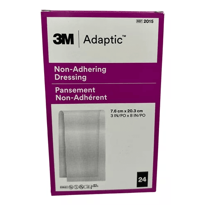 Apósito No Adherente Adaptic — Medidas 2