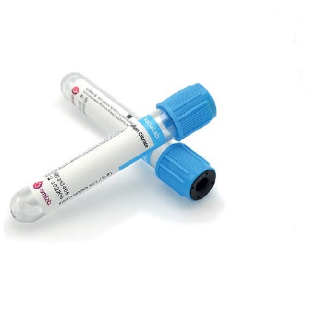 Tubo Extracción Sangre - Celeste - 2.7 ml 1