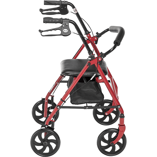 R800KD-RD - Rollator de 4 Ruedas Universal - Drive Medical