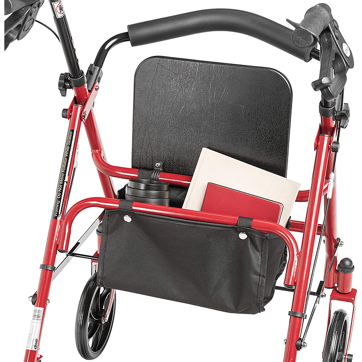 R800KD-RD - Rollator de 4 Ruedas Universal - Drive Medical 8