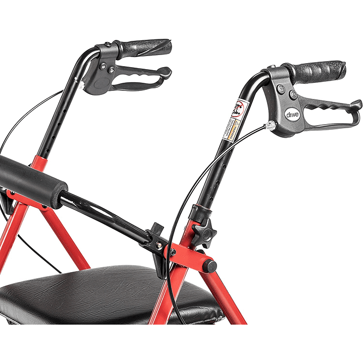 R800KD-RD - Rollator de 4 Ruedas Universal - Drive Medical 10