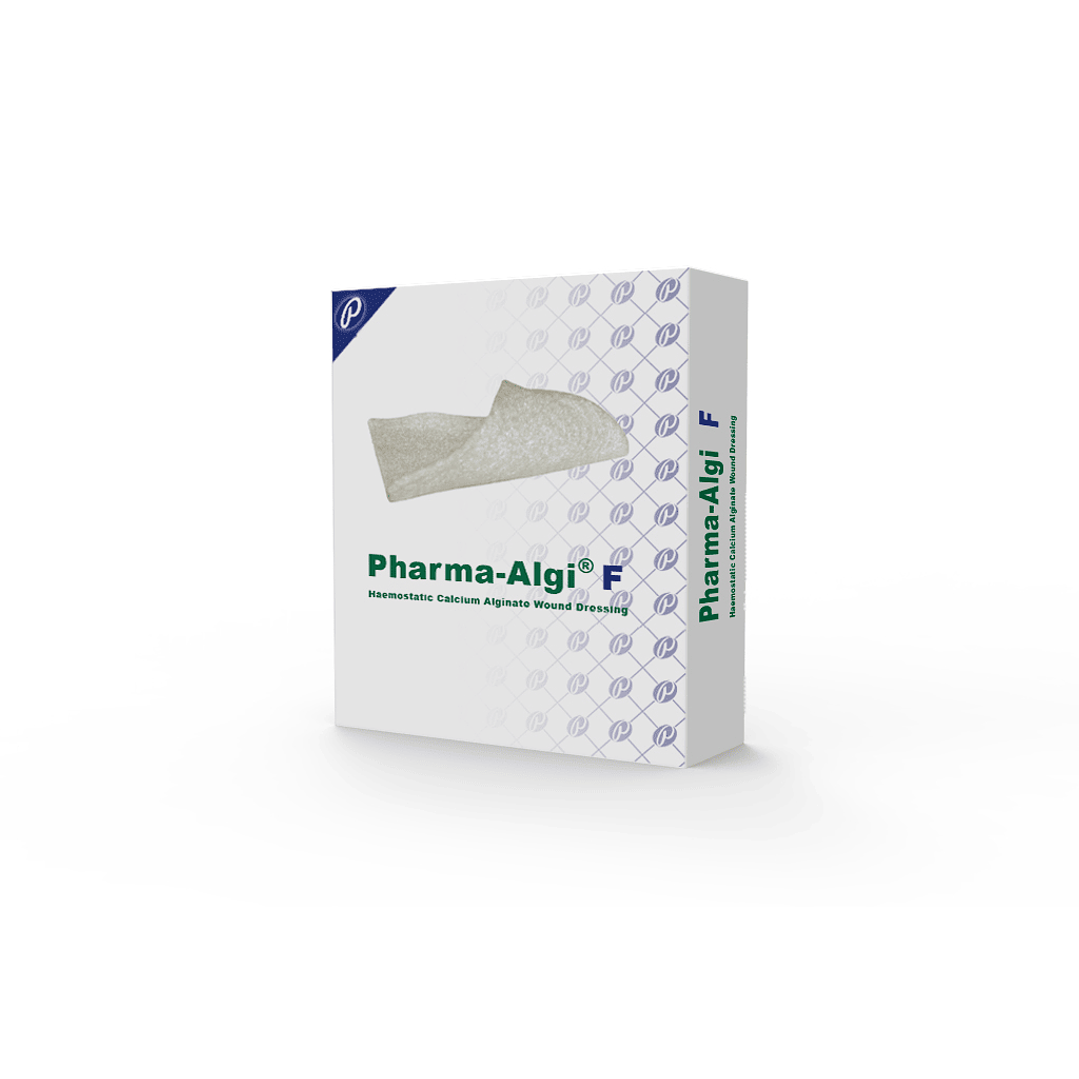 Apósito Alginato Calcio — Pharma Algi F — 10x10 cm — PHARMAPLAST — REF PADALGIF100100 1