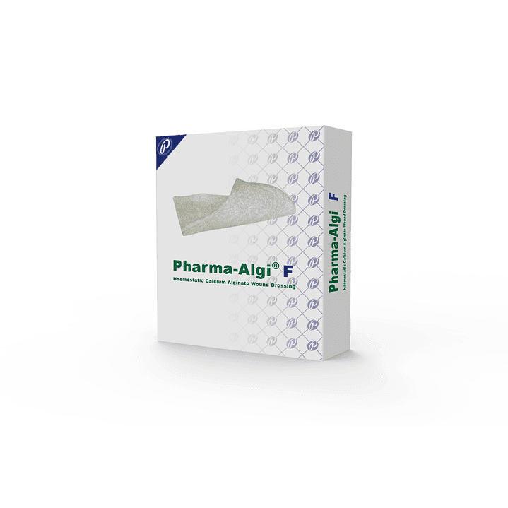 Apósito Alginato Calcio — Pharma Algi F — 10x10 cm — PHARMAPLAST — REF PADALGIF100100 1