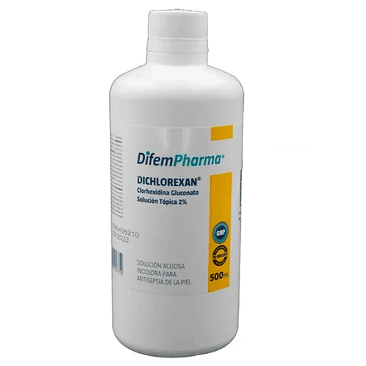 Dichlorexan 2% Amarillo — Medidas — DIFEMPHARMA 1