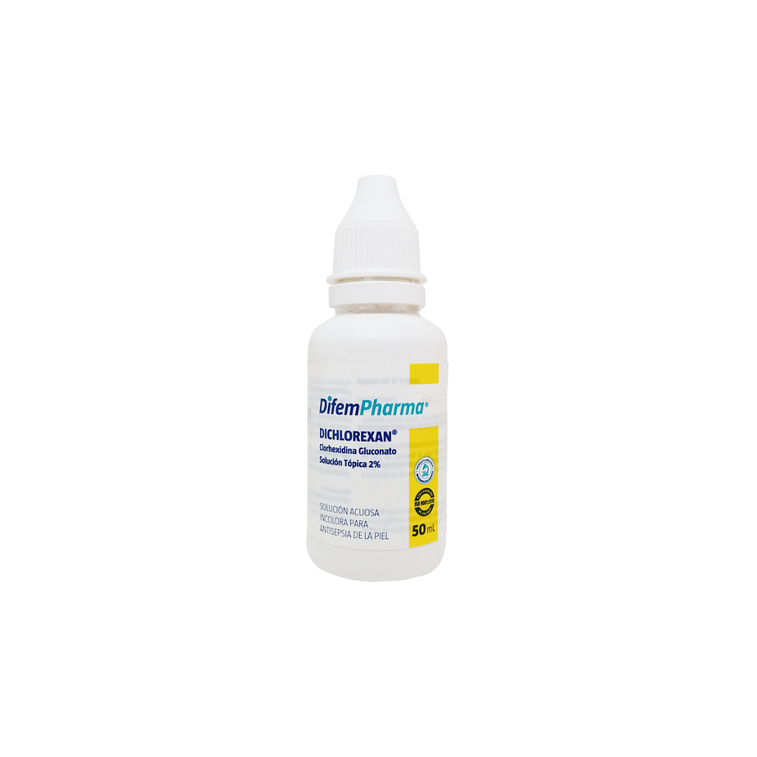 Dichlorexan 2% Amarillo — Medidas — DIFEMPHARMA 3