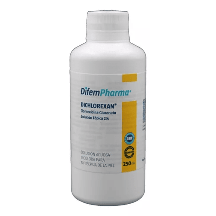 Dichlorexan 2% Amarillo — Medidas — DIFEMPHARMA 2