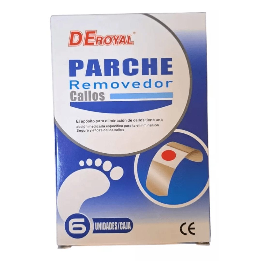Parche Removedor Callos - 6 Unidades- DERoyal 1