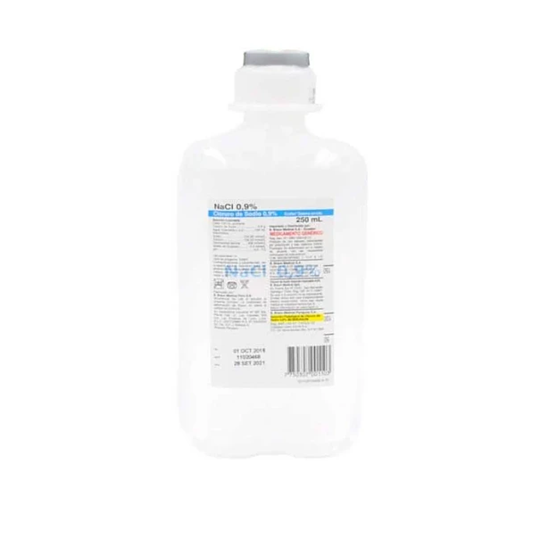 Suero Fisiológico – Cloruro de Sodio 0,9% - 250 ml - BBraun 1