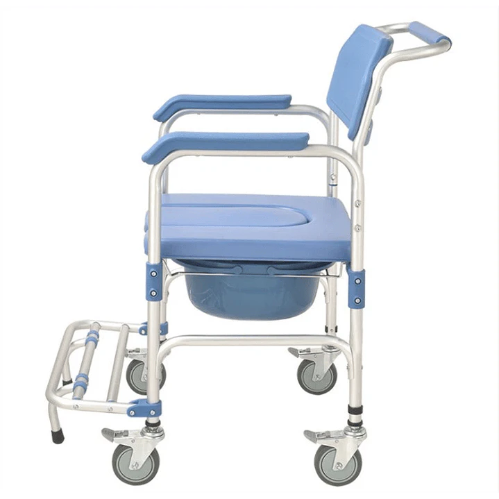 Silla de Baño con Ruedas con Apoya Pies - STRATTO M.D. 3