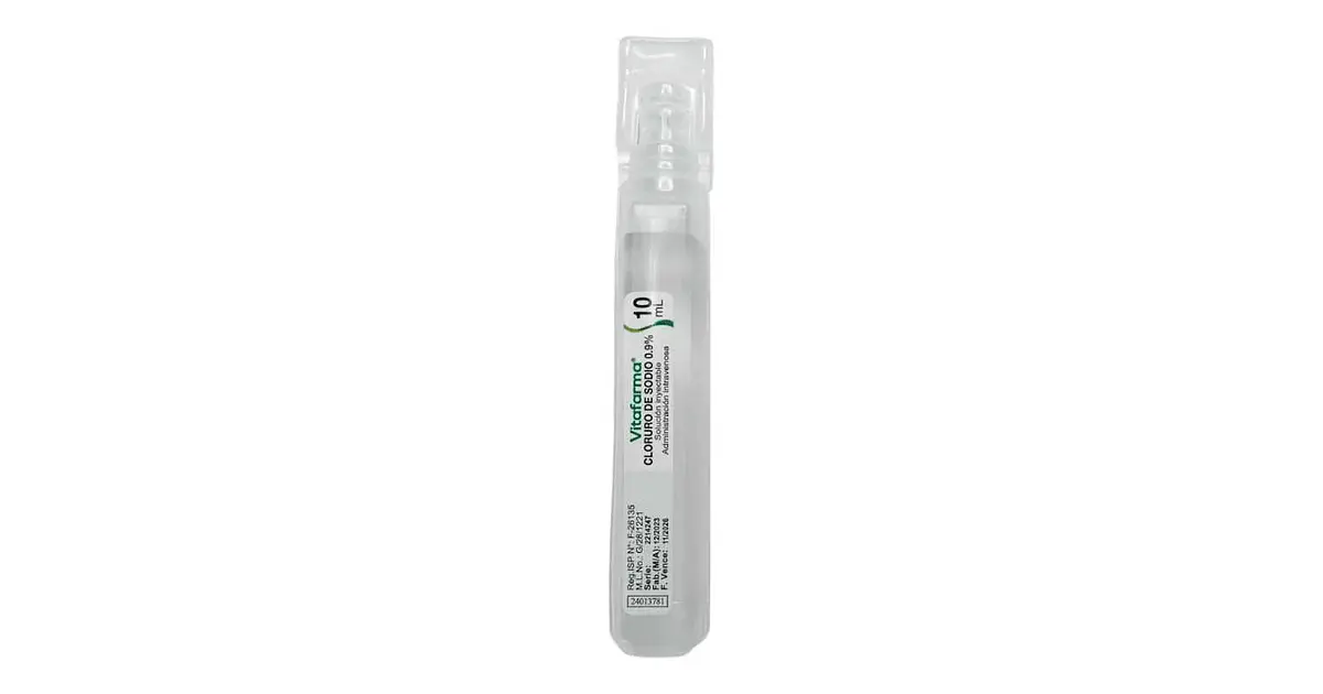 Suero Fisiológico Inyectable – Cloruro de Sodio 0,9% - 10 ml