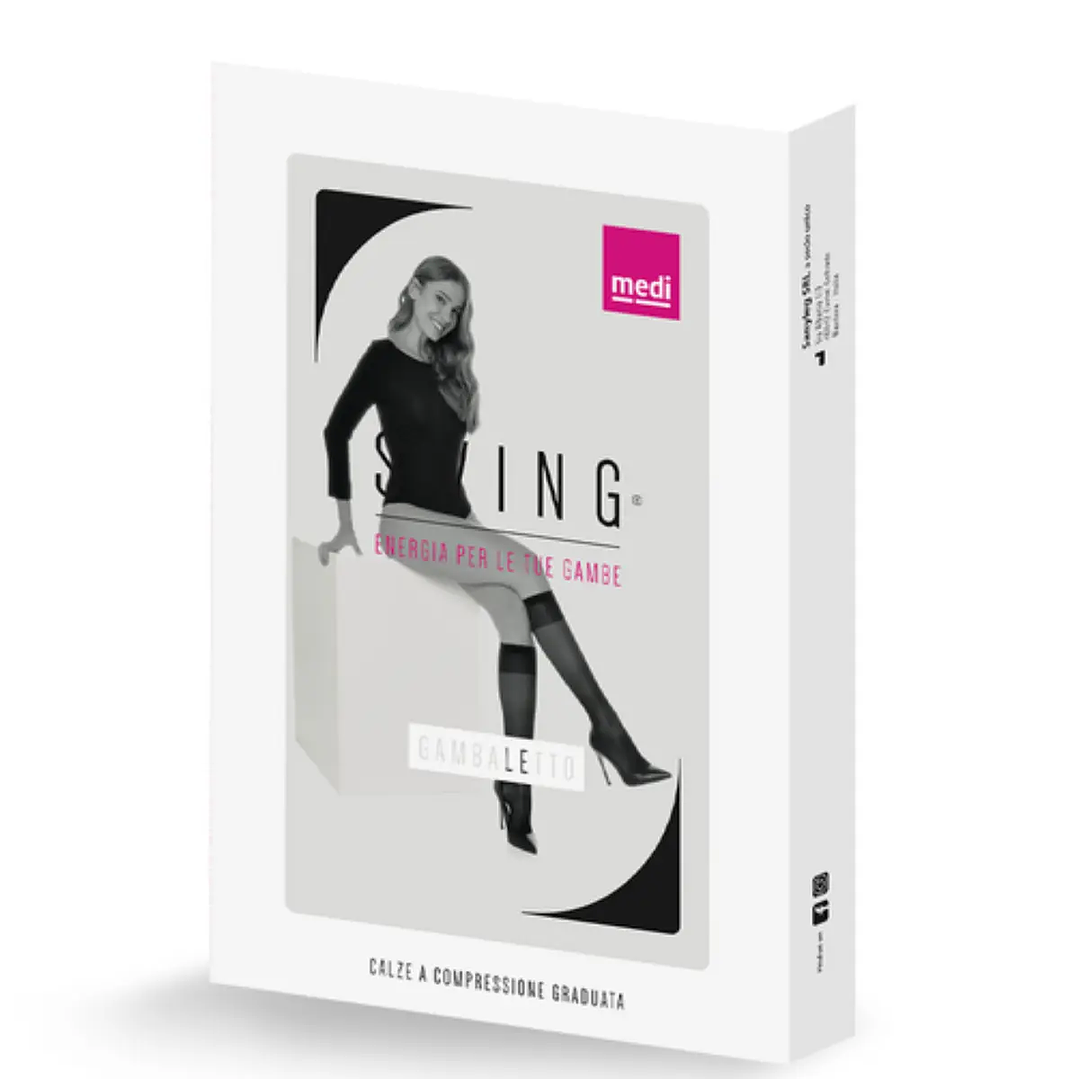 Calceta Swing 70 (14 mmHg) Punta Cerrada  1