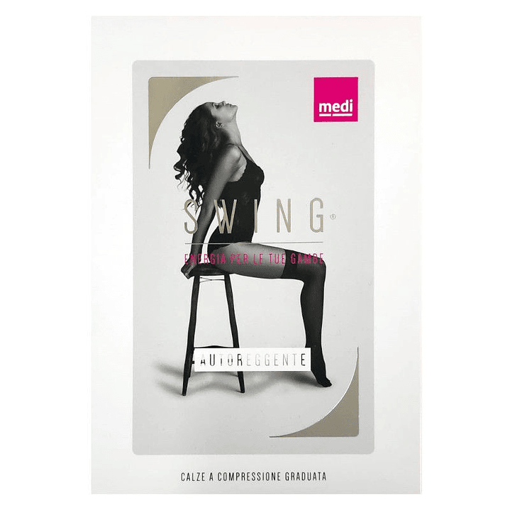 Media Liga Swing 140 (18 mmHg) Punta Cerrada  1