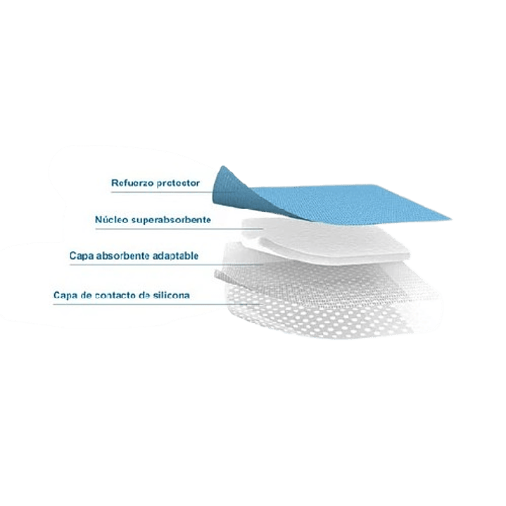 Apósito Super Absorbente No Adhesivo - Unidad 15x15 - ConvaMax 3
