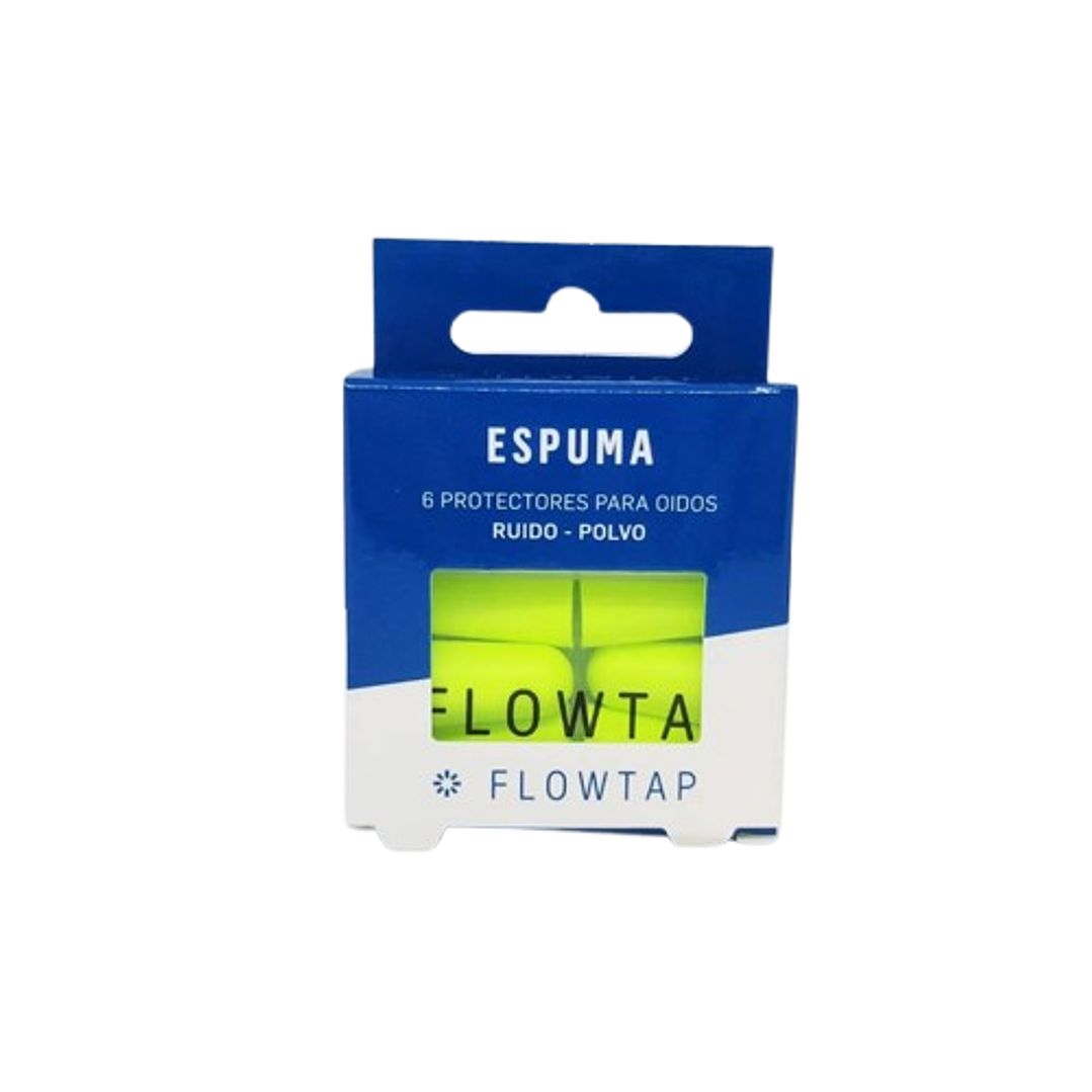 Tapón para Oídos de Espuma Flowtap - 3 pares 1