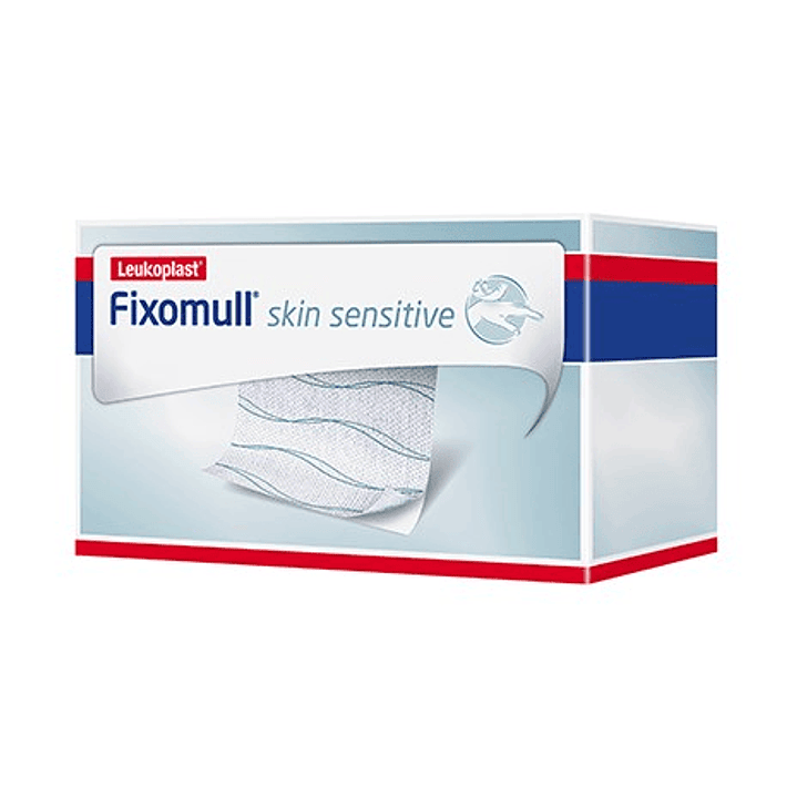 Fixomull Skin Sensitive - 10cm x 5mt - Venda Gasa No Tejida Adhesiva Silicona 1