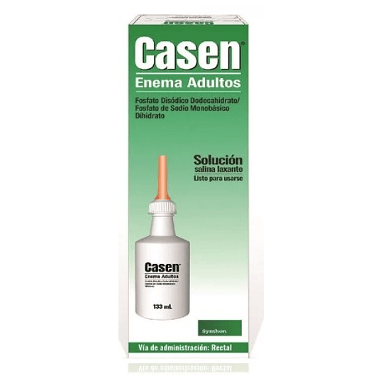 Enema Adulto Casen — 133 ml — Synthon