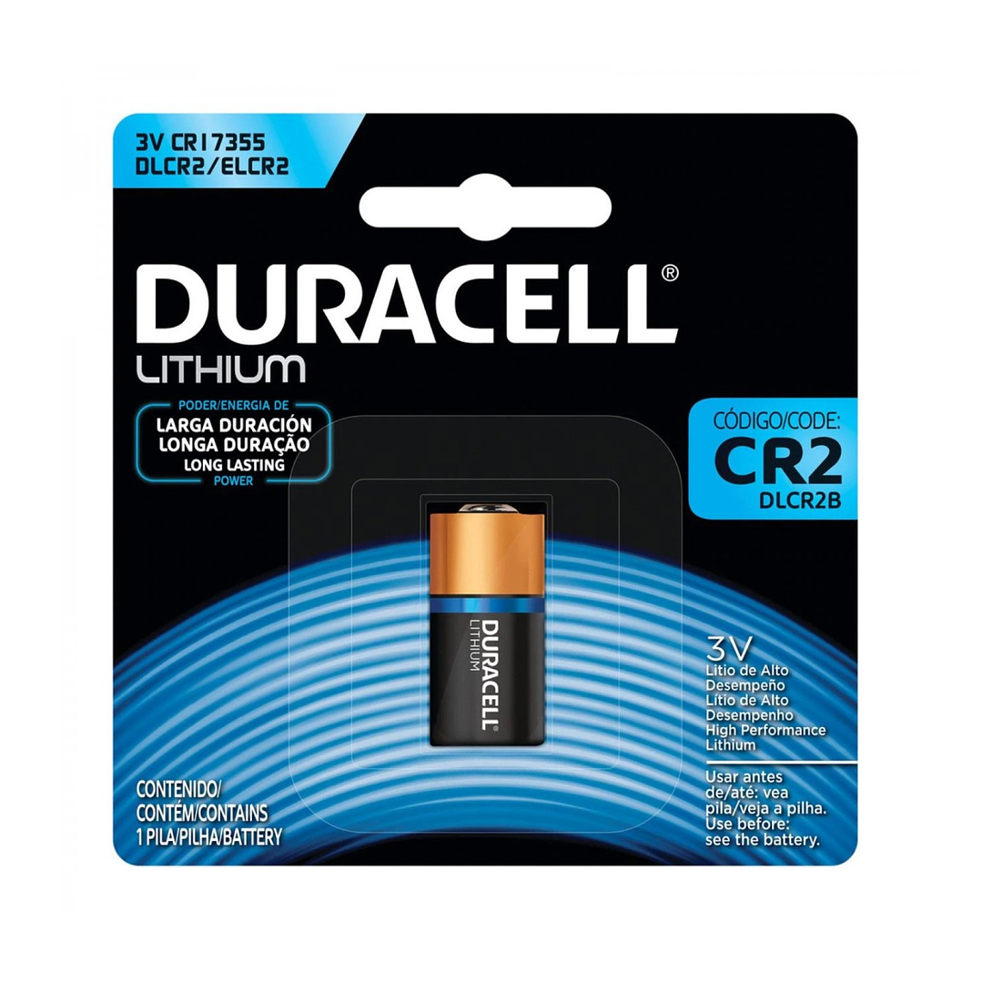 Pilas Especiales de Litio Duracell CR2 DCLR2B 1