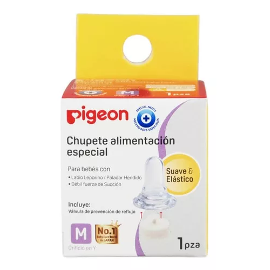 Chupete Alimentación Especial M - Pigeon 1