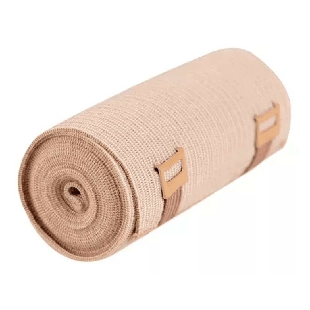 Venda Elástica Beige 10 cm x 2.5 mts  1