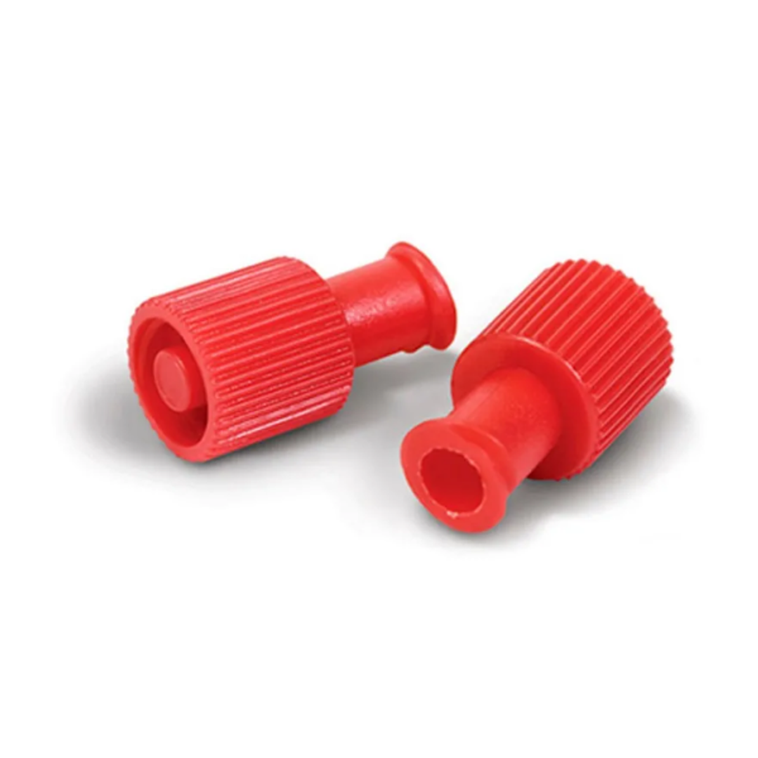 Tapa Obturación Catéter Roja - Cranberry 1