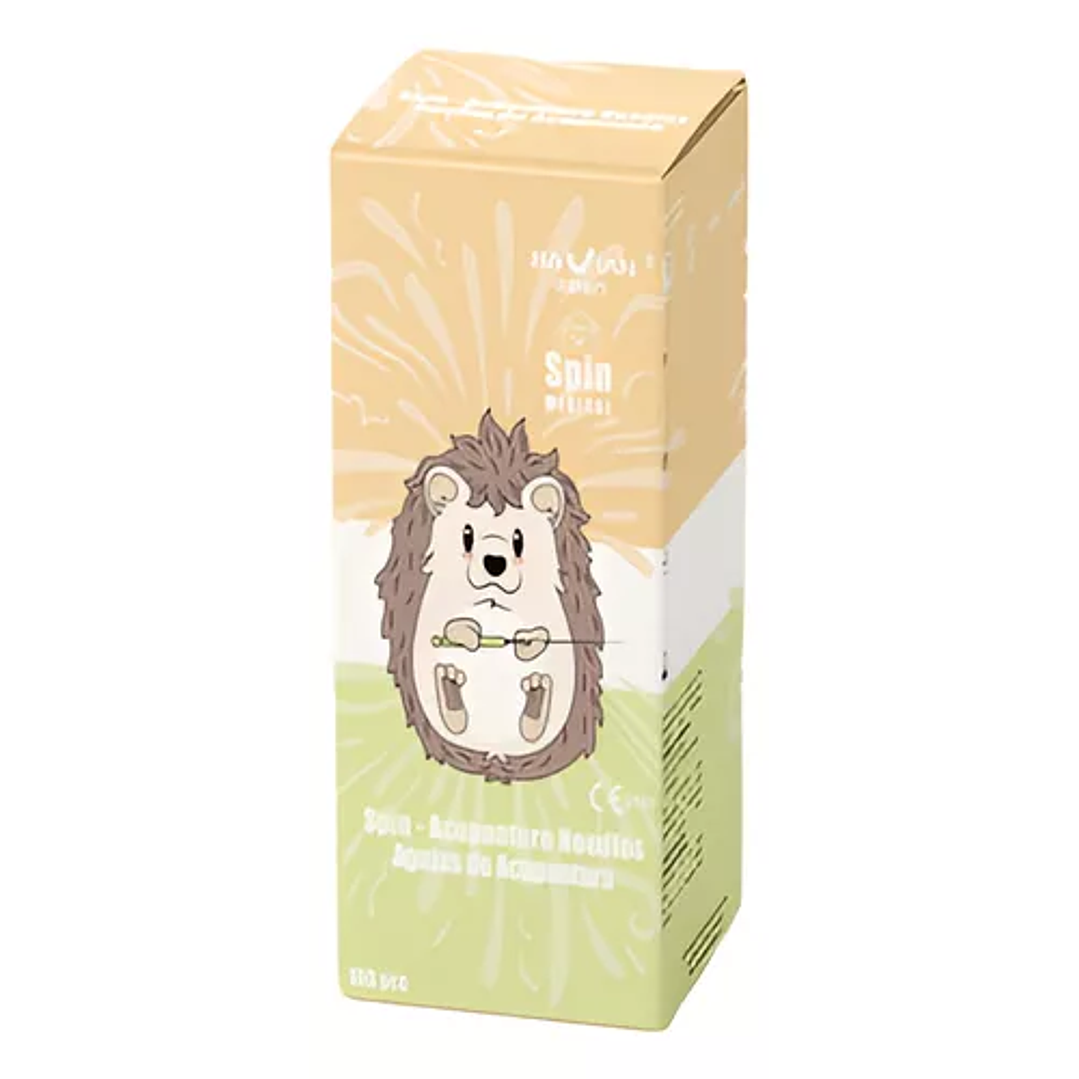 Aguja Acupuntura Estéril 0.30x0.30 mm - 100 unidades - Spin Medical 1