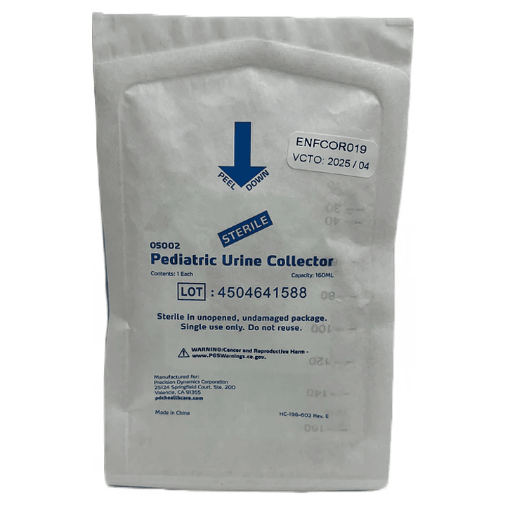 Bolsa Orina Pediátrica 160 ml - REF.05002 1