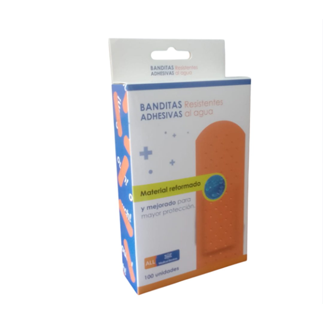 Parche Curita Estándar ALL — 100 Unidades — REF. HY1086B  1