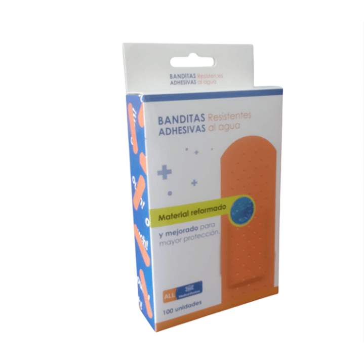 Parche Curita Estándar ALL — 100 Unidades — REF. HY1086B  1