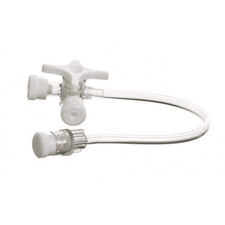 Llave 3 pasos con Alargador Venoso 10 cm - KDL 1