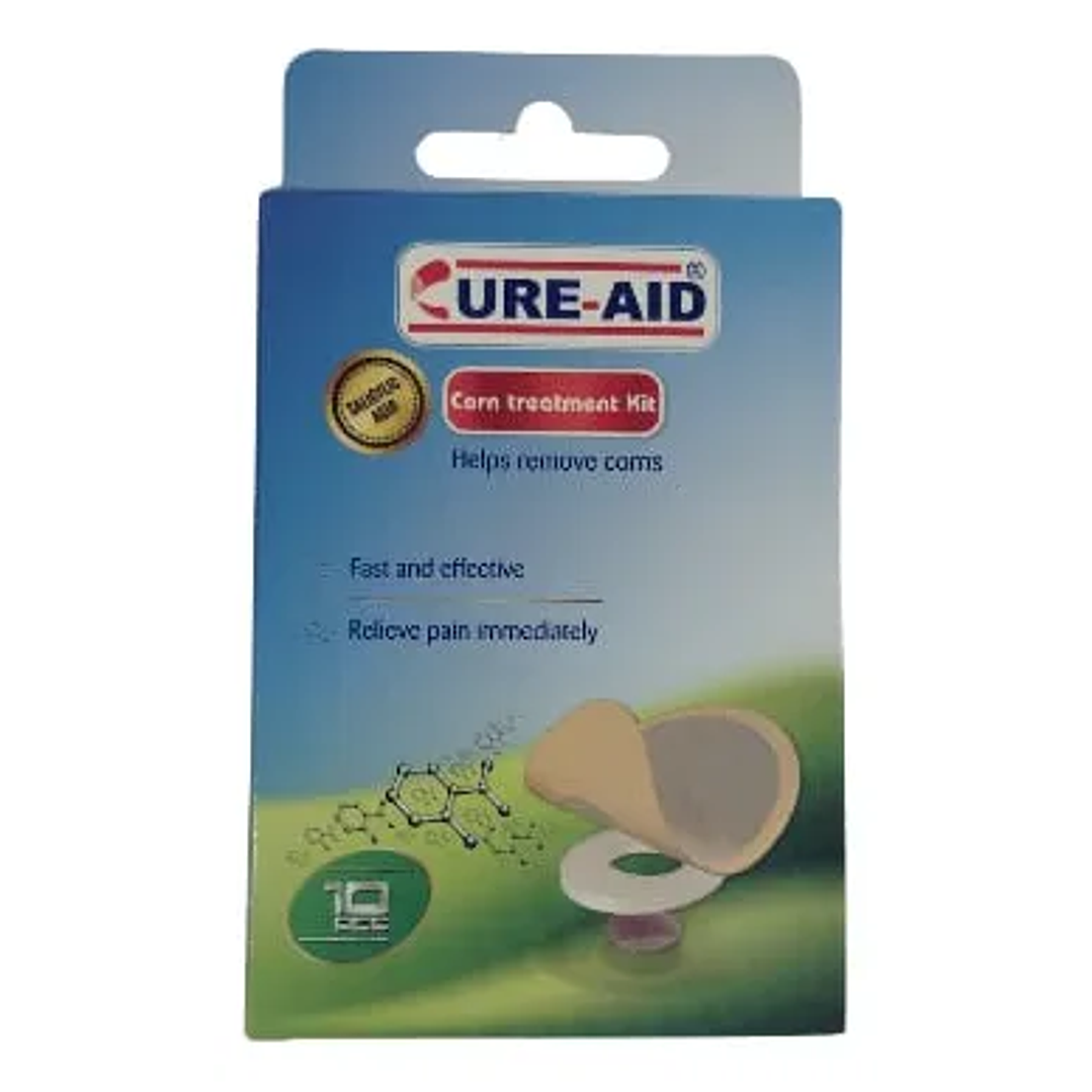 Parche Removedor Callos - CURE-AID - 10 unidades 1