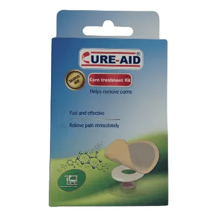 Parche Removedor Callos - CURE-AID - 10 unidades 1