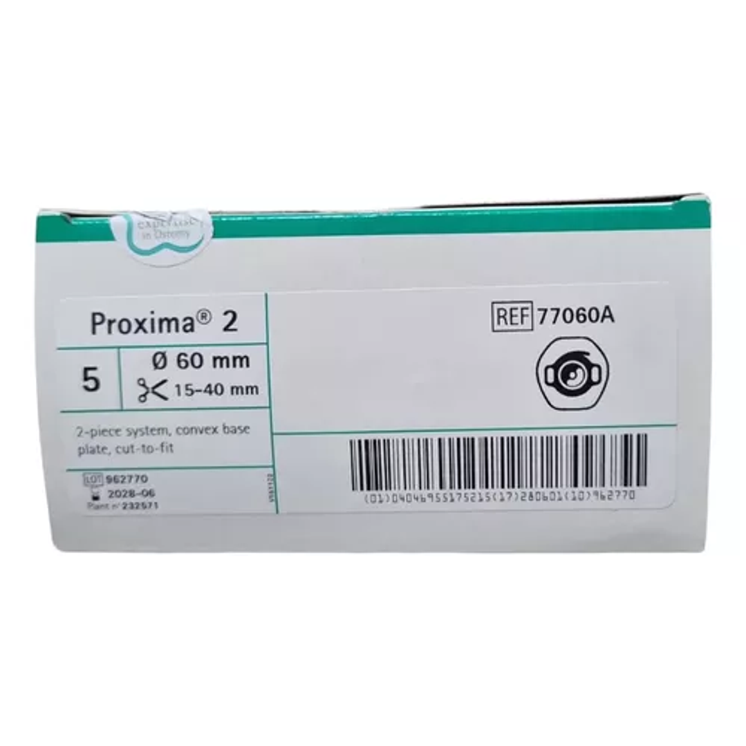 Placa Base Convexa Proxima 2 — 60 mm (15-40 mm) — 77060A  2