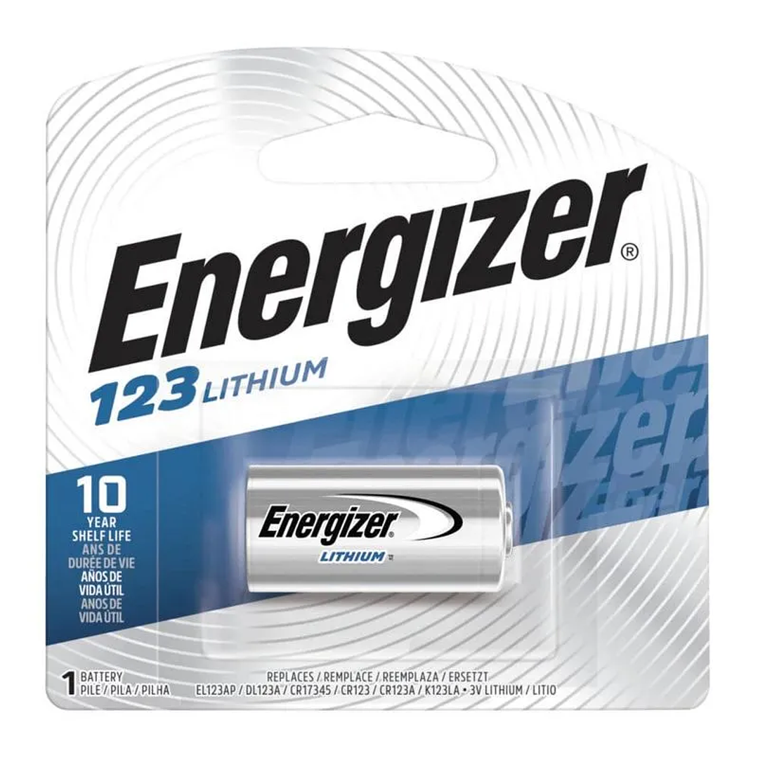 Pila Litio 123 - Energizer 1