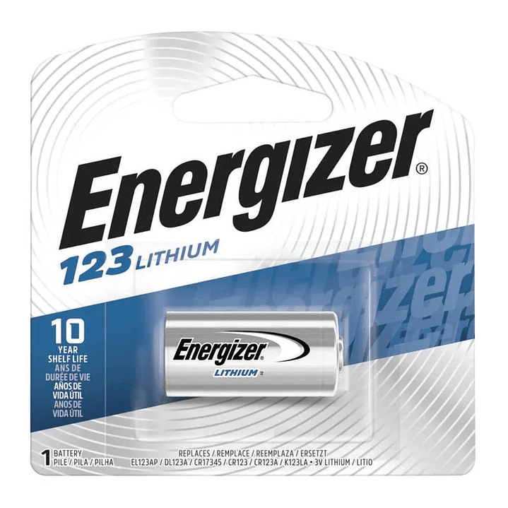 Pila Litio 123 - Energizer 1