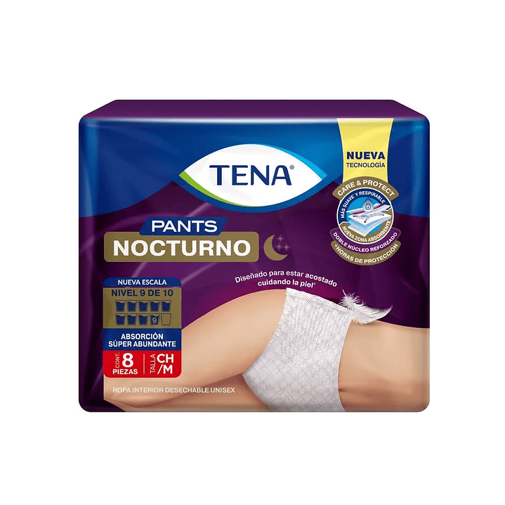 Tena Pants Nocturno — Tallas — 8 Unidades 1