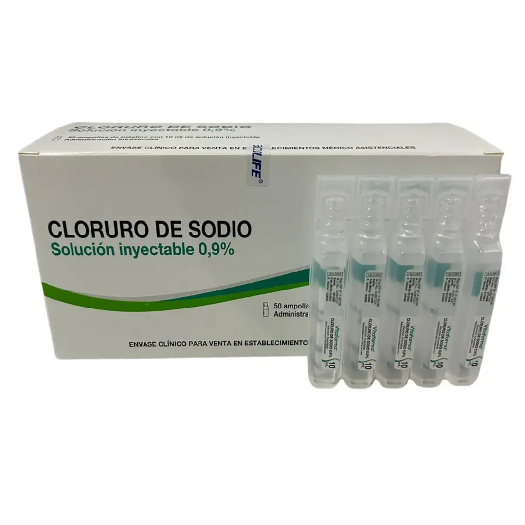 Suero Fisiológico – Cloruro de Sodio 0,9% - 5 ml - Vitafarma 1