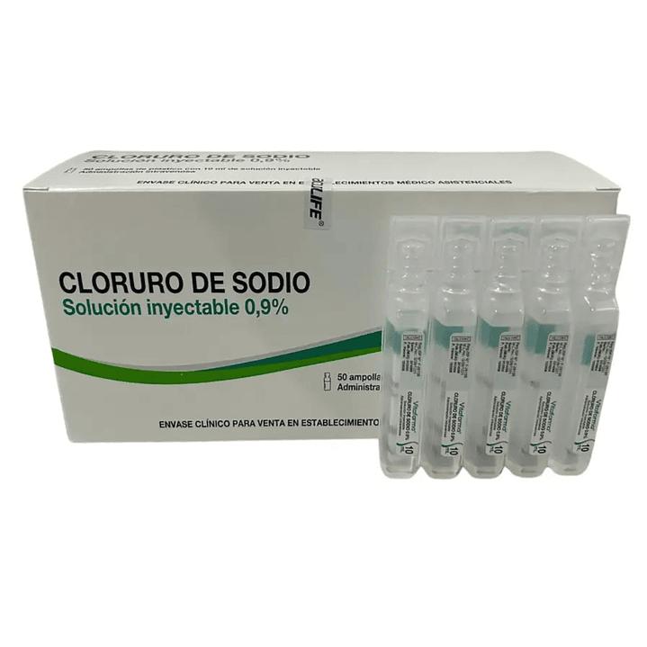 Suero Fisiológico – Cloruro de Sodio 0,9% - 5 ml - Vitafarma 1