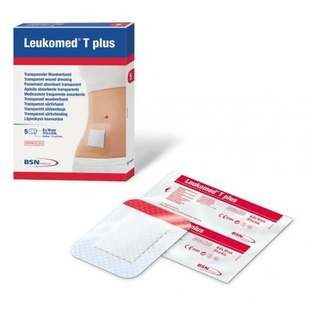 Apósito Absorbente Transparente Leukomed T Plus 8x15 cm BSN (Ref: 72382-02) 1