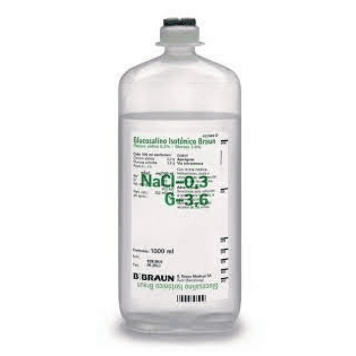 Solución Glucosalina Isotónica Inyectable - 1 Lt - BBraun 1