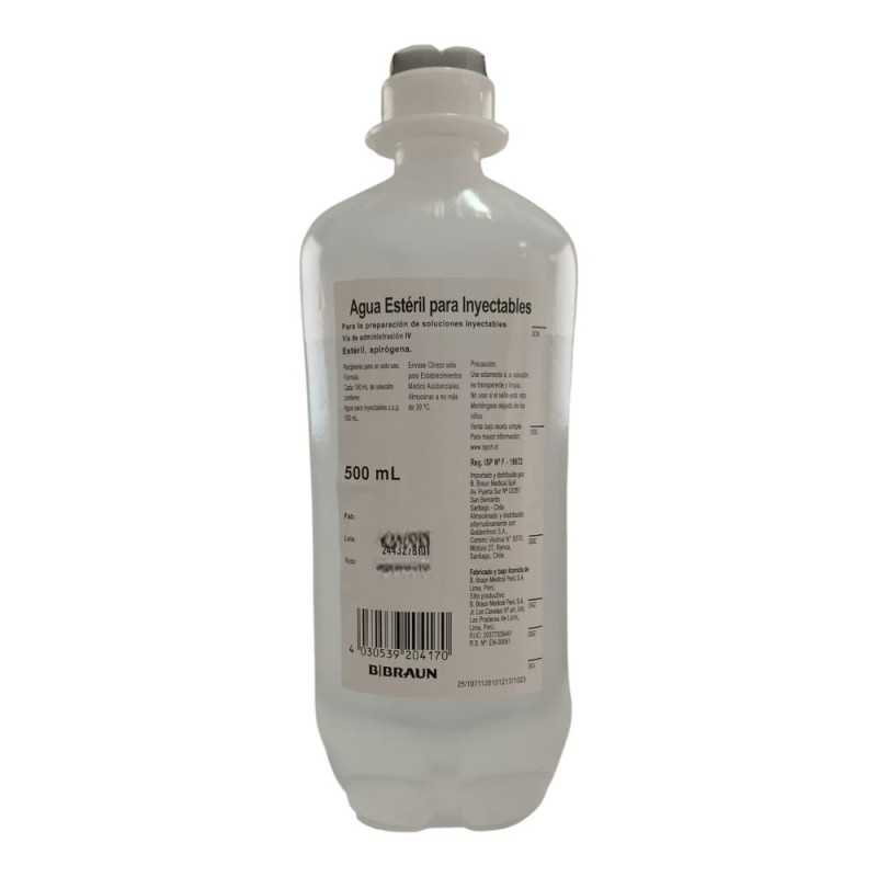 Agua Bidestilada Inyectable 1000ml - BBraun