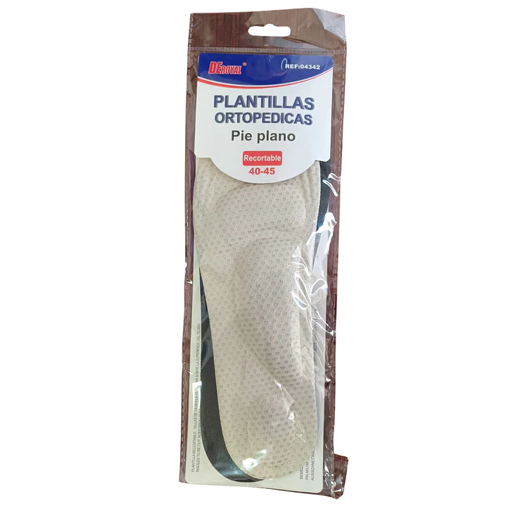PLANTILLA ORTOPEDICA PIE PLANO TALLA 40-45 DEROYAL (REF. 04342) 1