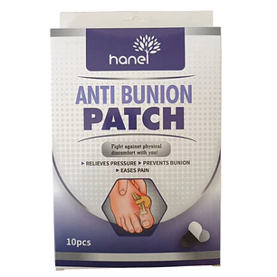 Parche Anti Bunion - 10 unidades - Hanel - Ref 21408