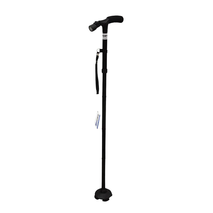 Bastón Plegable con luz LED - Maxcare - Ref. BPS016-L 1