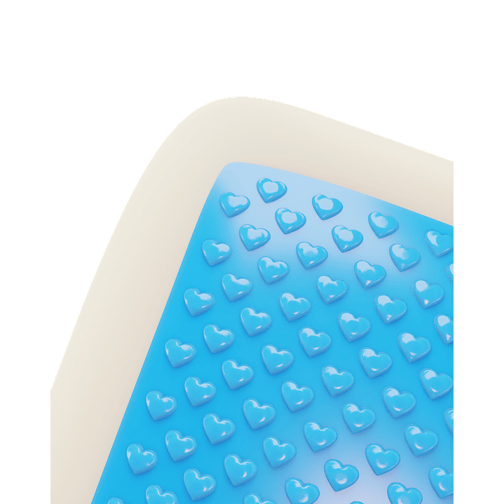 TM120 - Almohada con copos de gel fresco Theraflox - Theramart 3