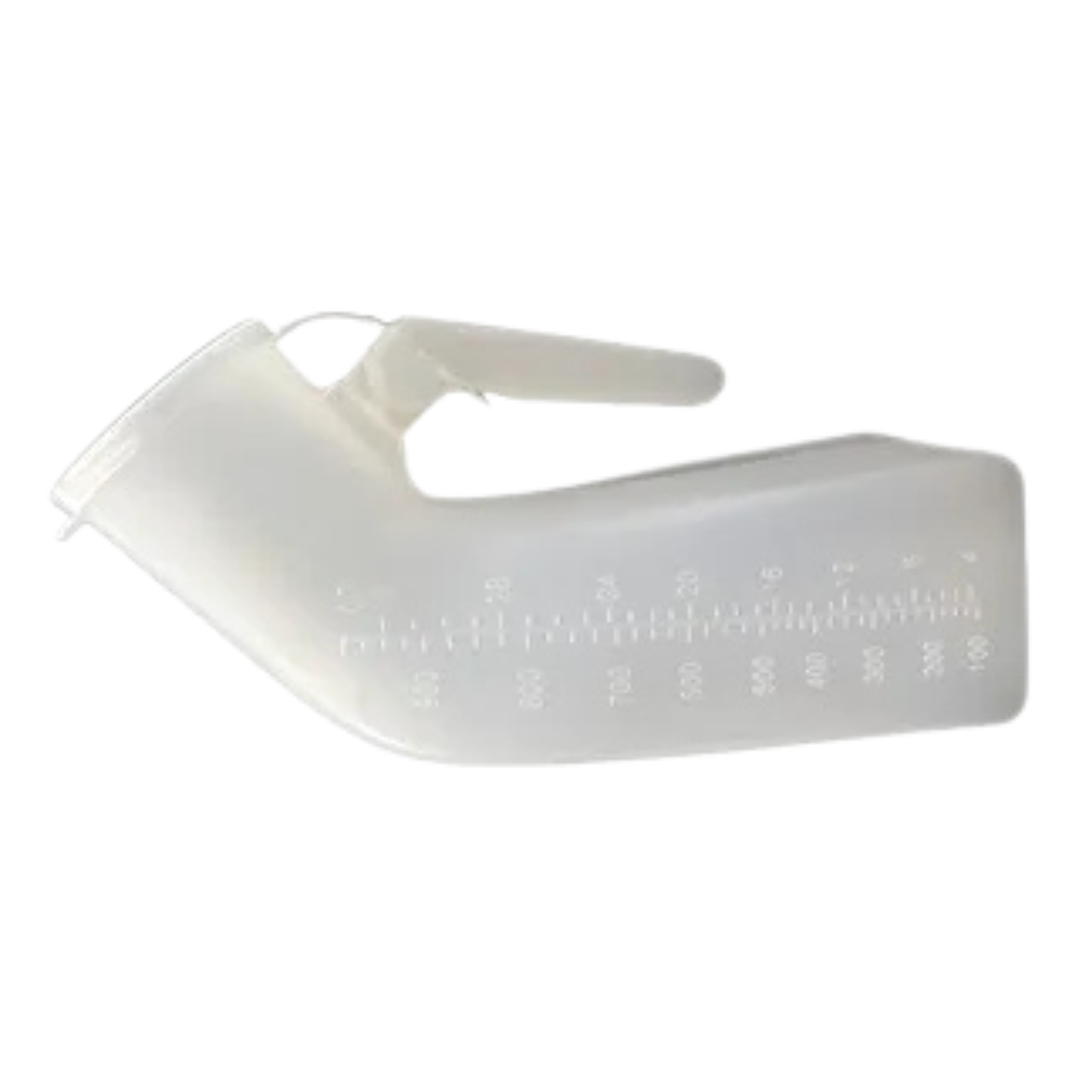 Pato Urinario Masculino – Cuello Largo con tapa  1