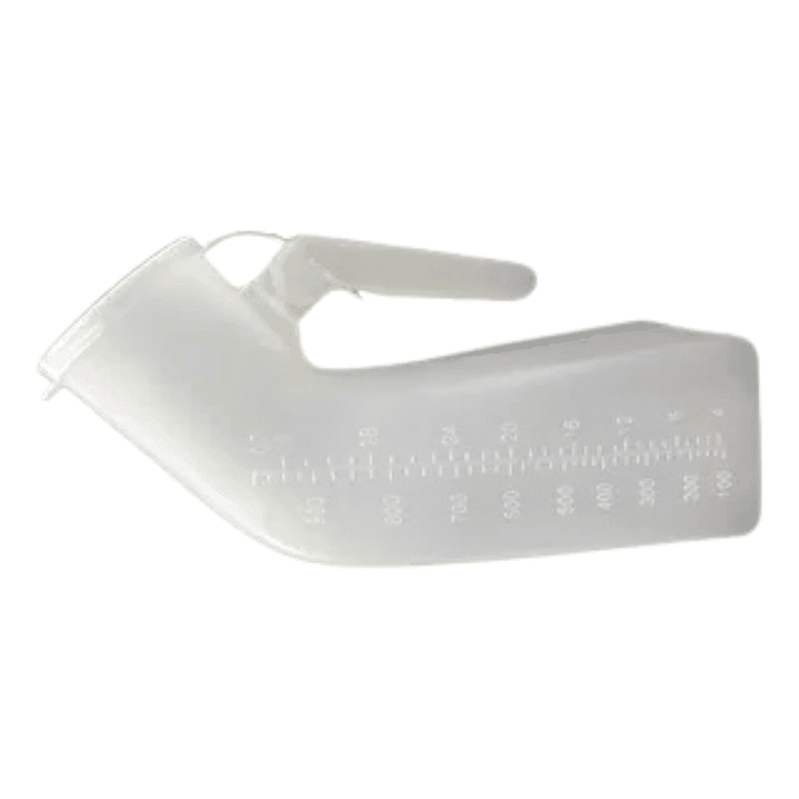 Pato Urinario Masculino – Cuello Largo con tapa  1